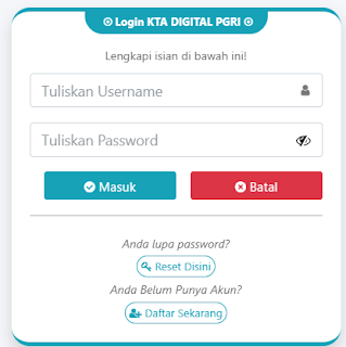 Register PGRI Kab. Batubara - Persatuan Guru Republik Indonesia Cabang Kab. Batubara